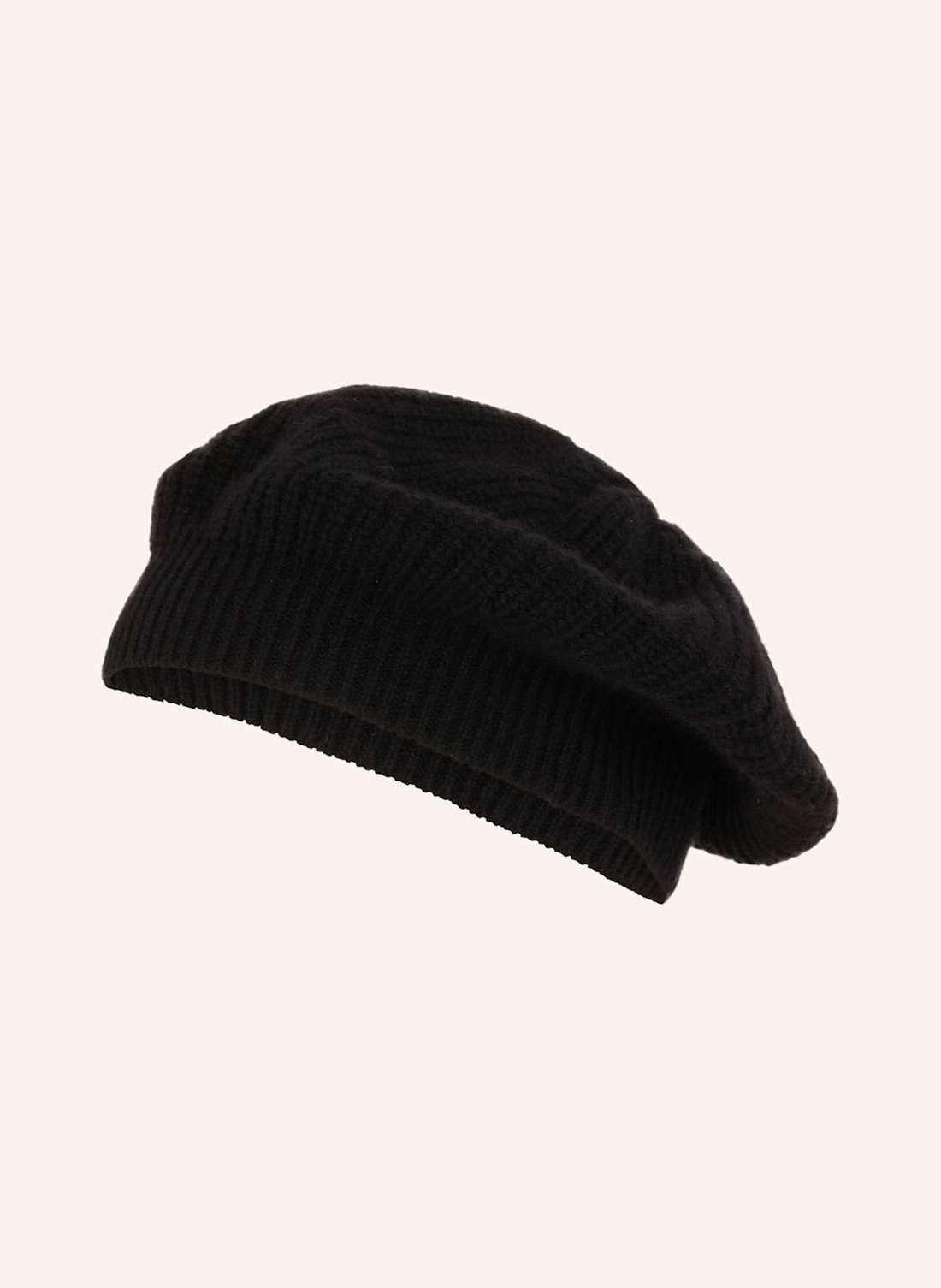 Кашемировая вязаная шапка