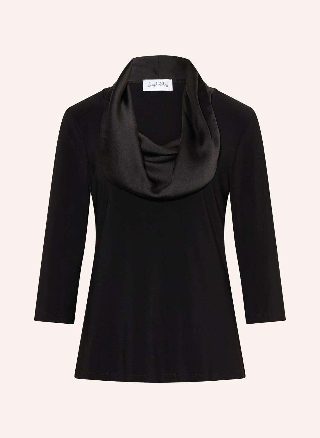 Блузка-рубашка с рукавами 3/4