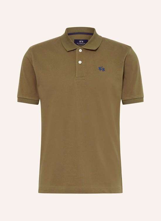 Рубашка-поло из пике стандартного кроя