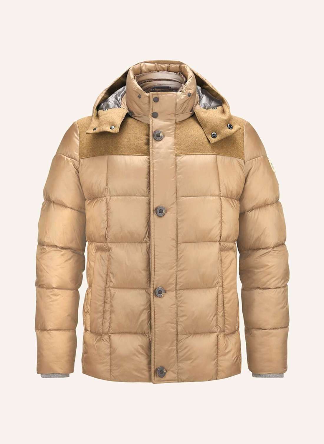 Стеганая куртка из смеси материалов MSTIMBER