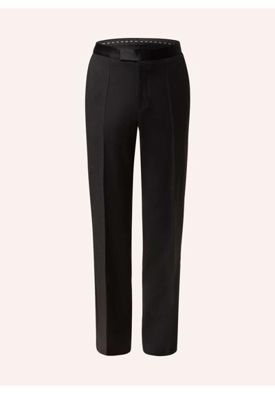 Узкие брюки-смокинг с галлоновыми полосками LENON TUX