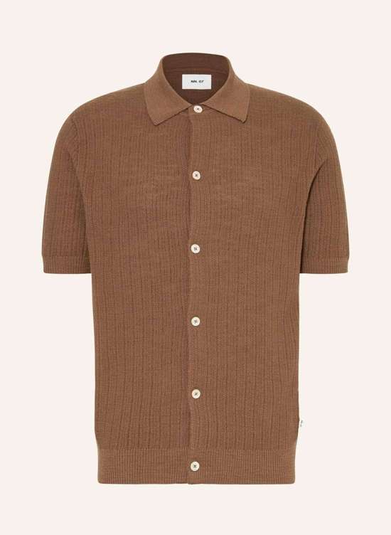 Трикотажная рубашка обычного кроя NOLAN