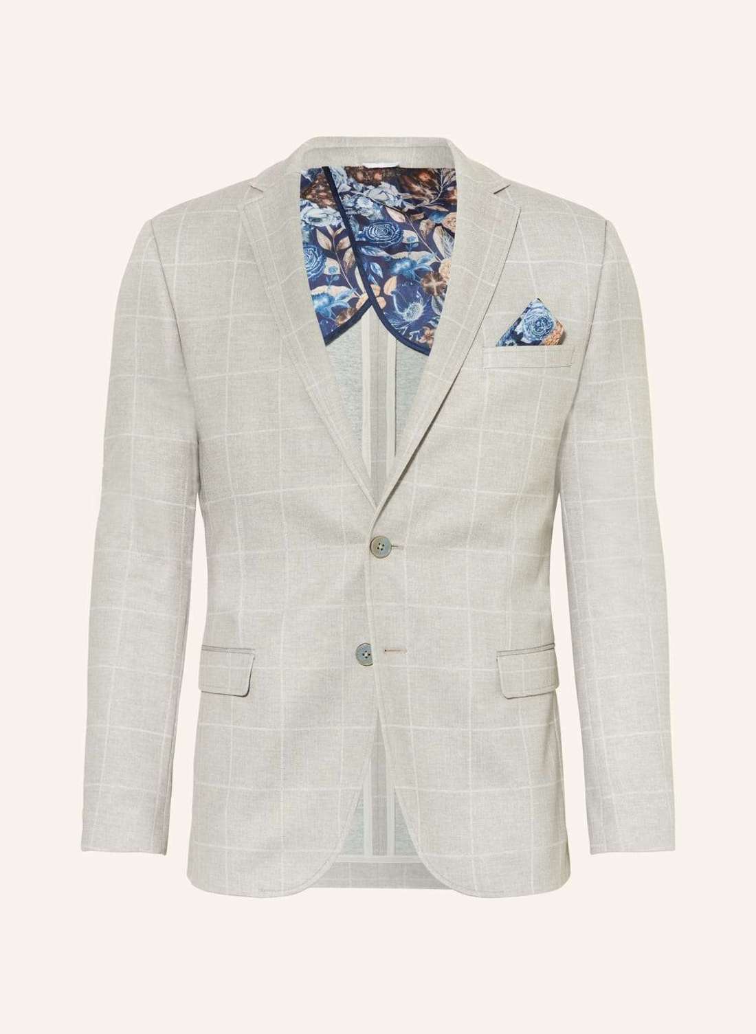 Пиджак очень узкого кроя из трикотажа