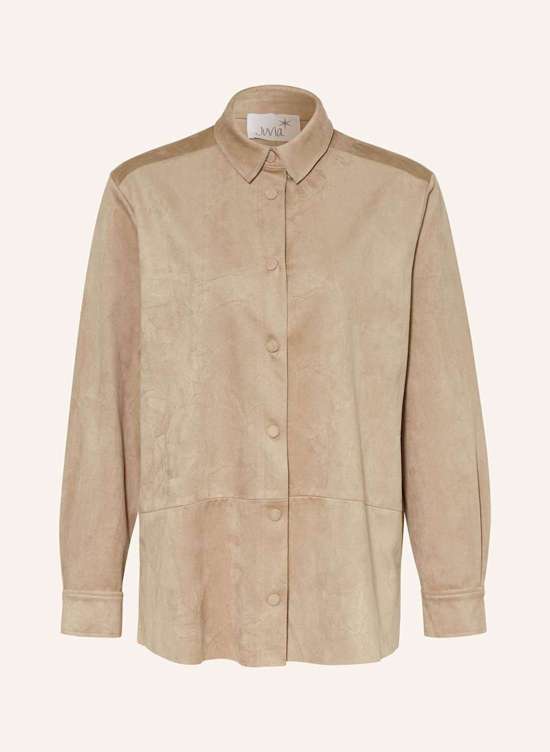 Рубашка из искусственной кожи LINA