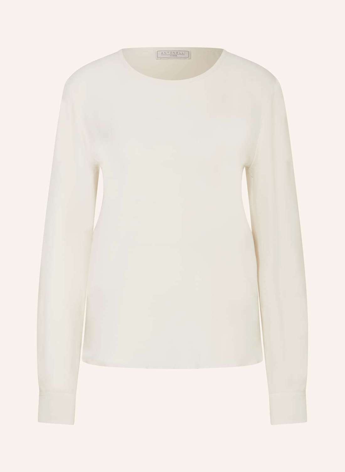 Блузка-рубашка из шелка AMBURGO