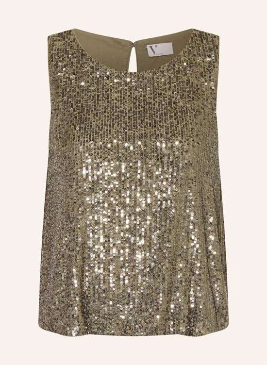 Топ с пайетками