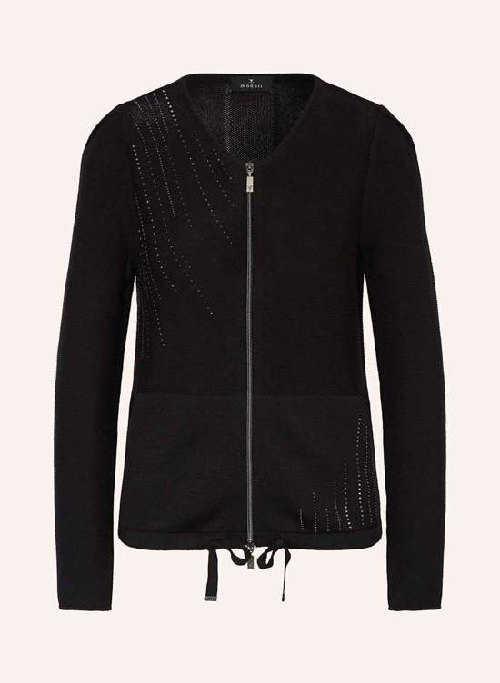 Кардиган с драгоценными камнями