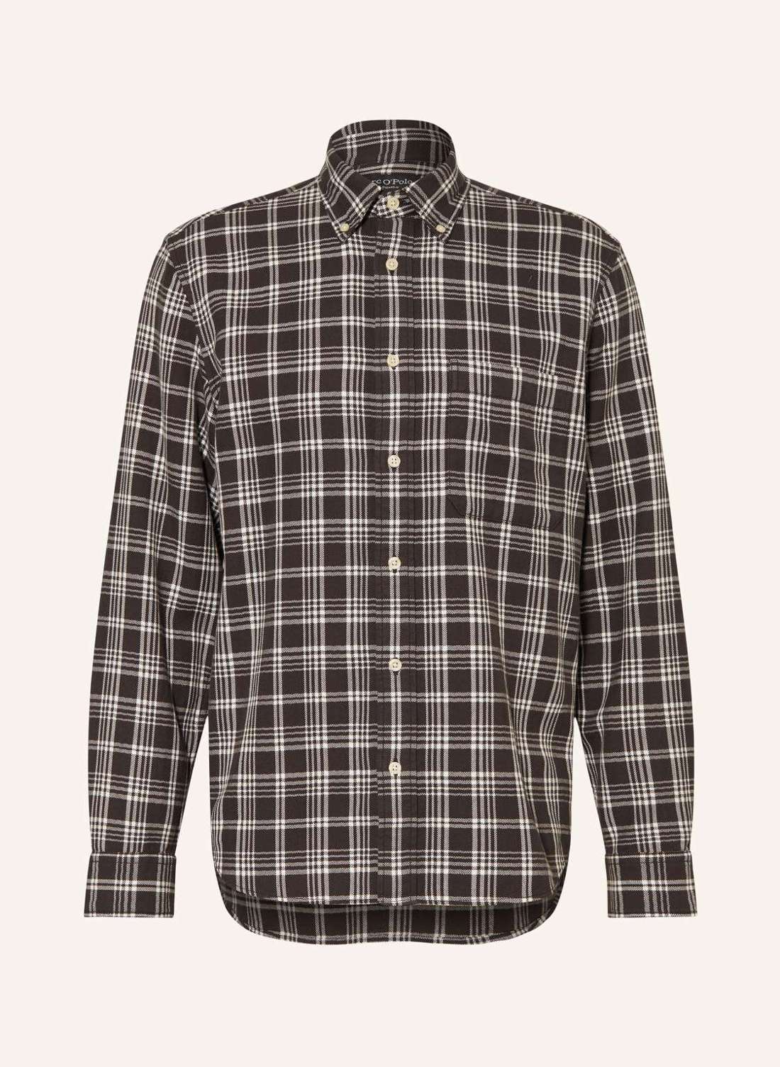 Фланелевая рубашка стандартного кроя