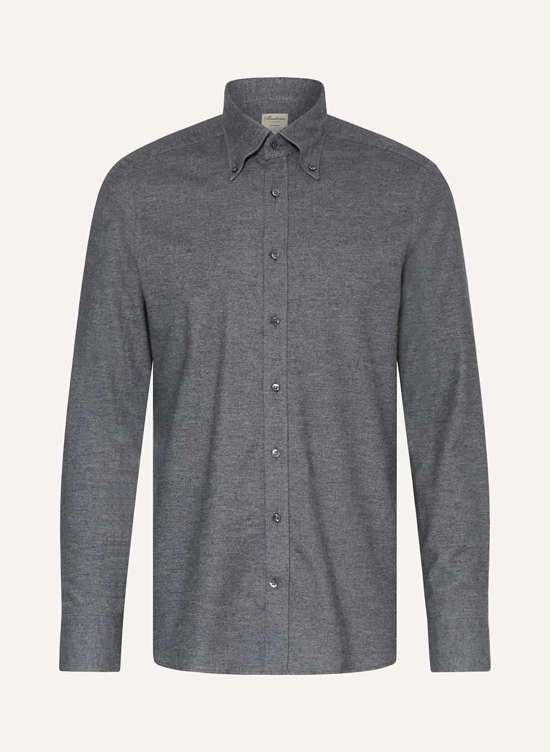 Фланелевая рубашка узкого кроя