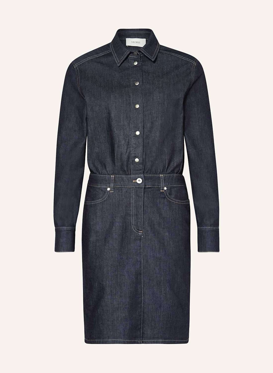 Джинсовое платье