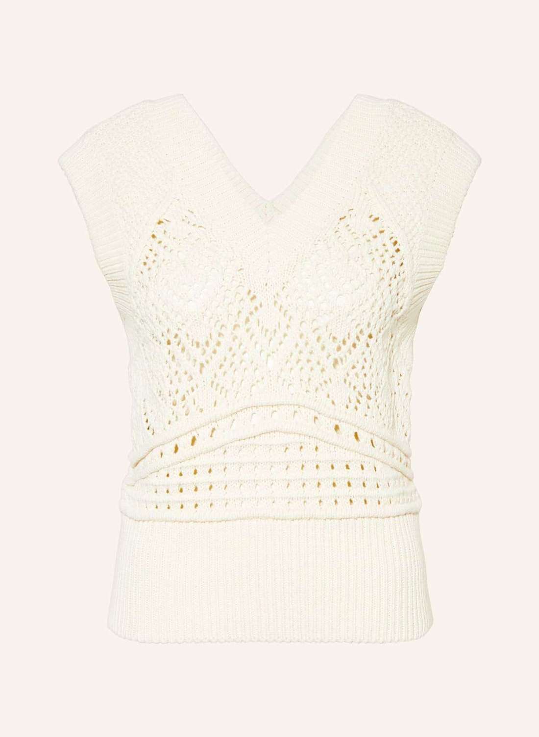 Вязаный топ