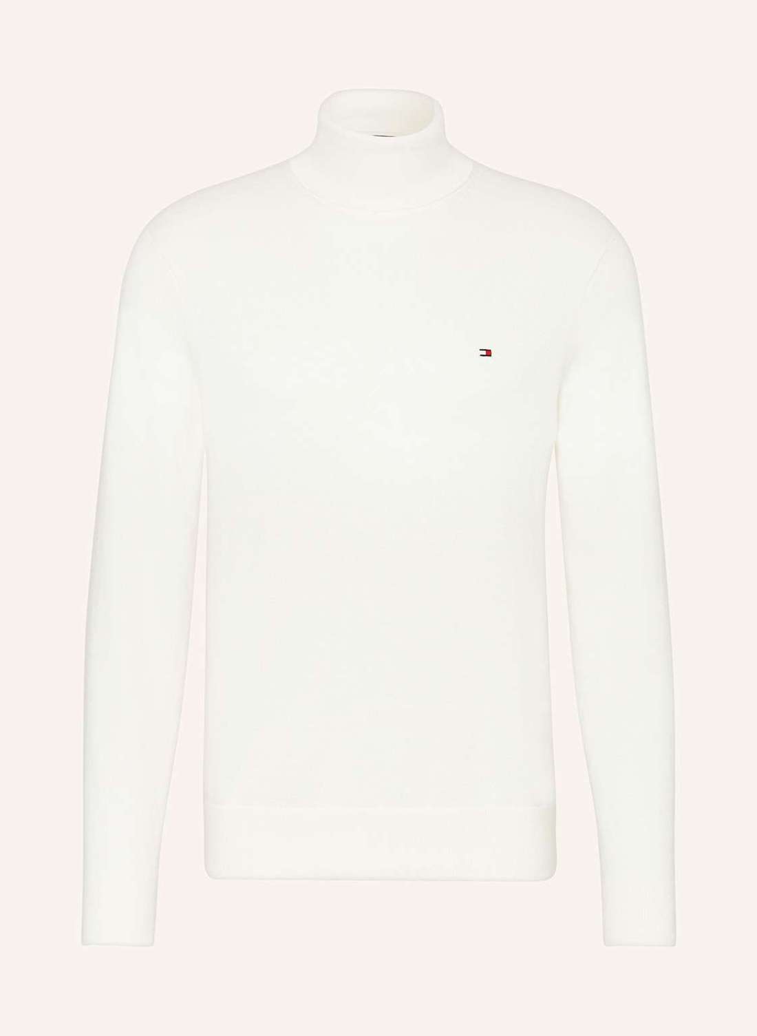 Пуловер с высоким воротником