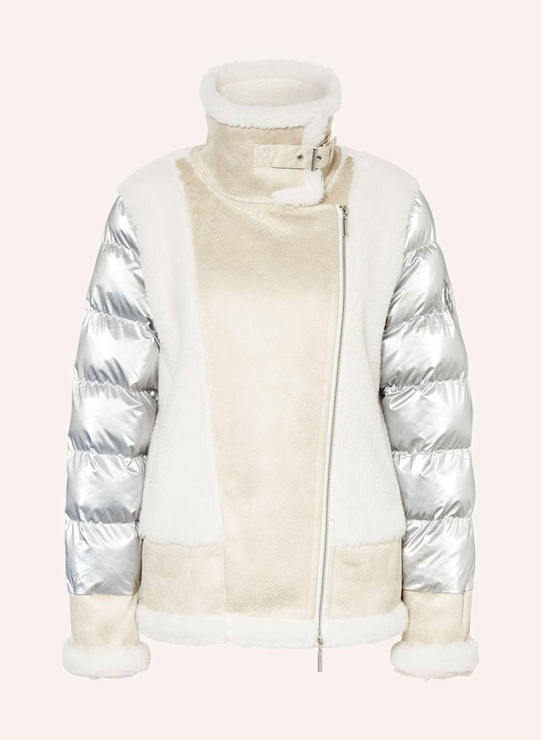 Стеганая куртка с плюшевым мехом FIONA