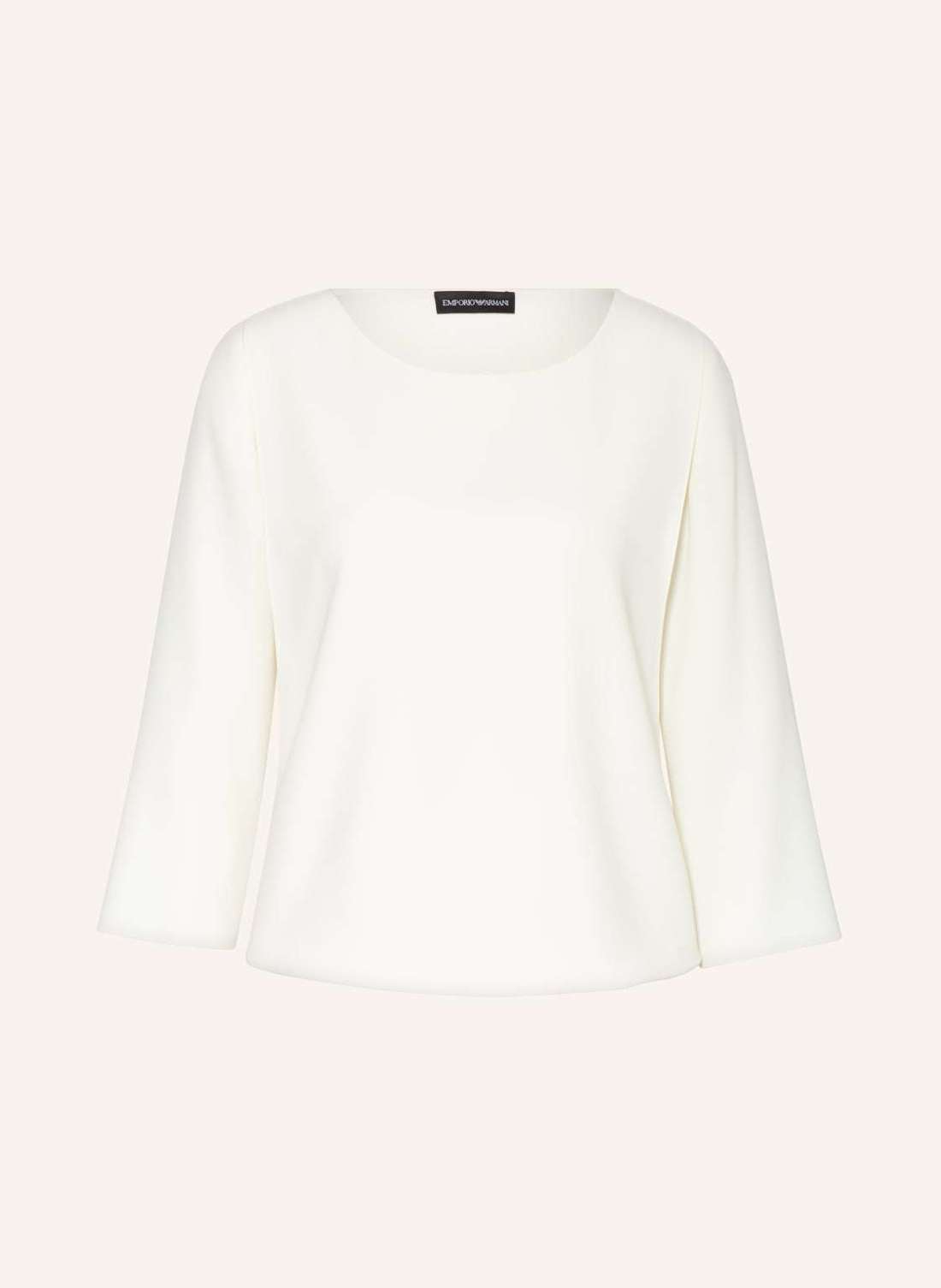 Блузка-рубашка с рукавами 3/4