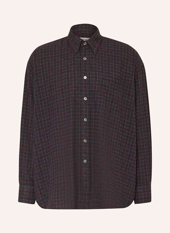 Рубашка оверсайз с объемным кроем BORROWED