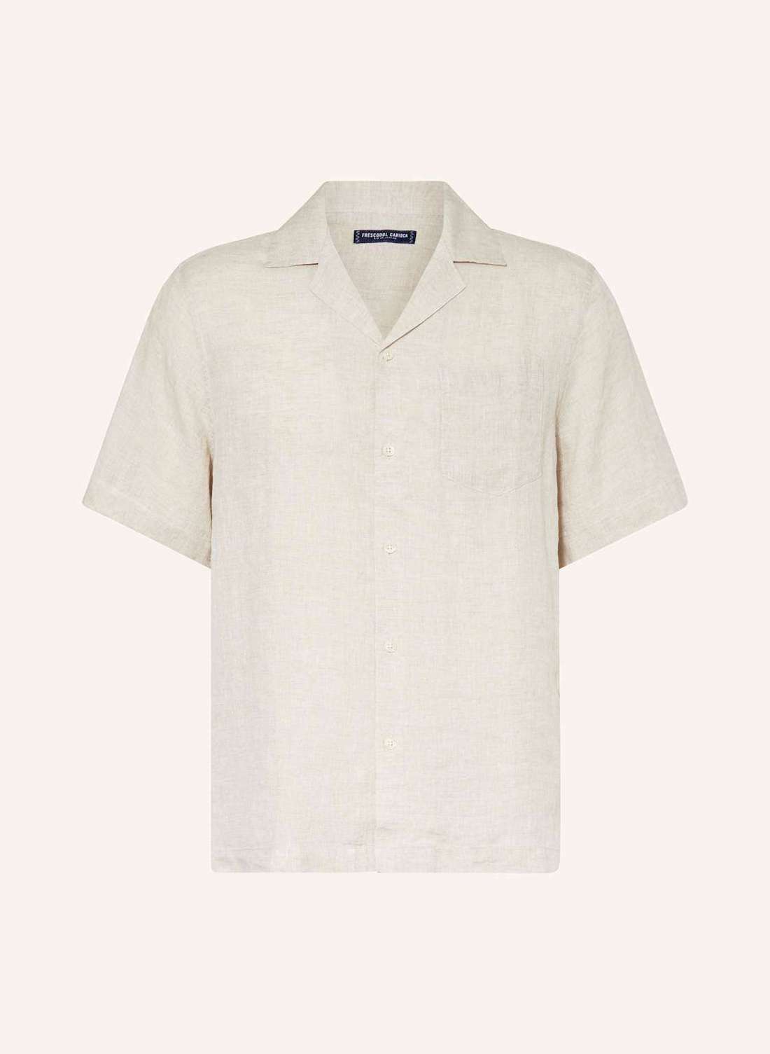 Комфортная курортная рубашка из льна ANGELO