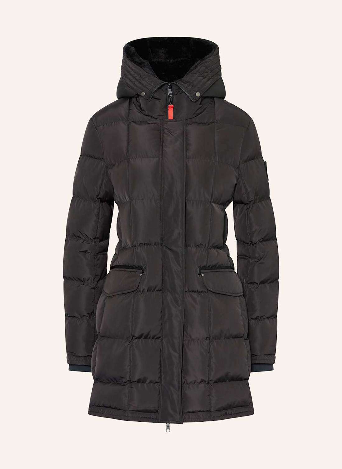 Стеганое пальто