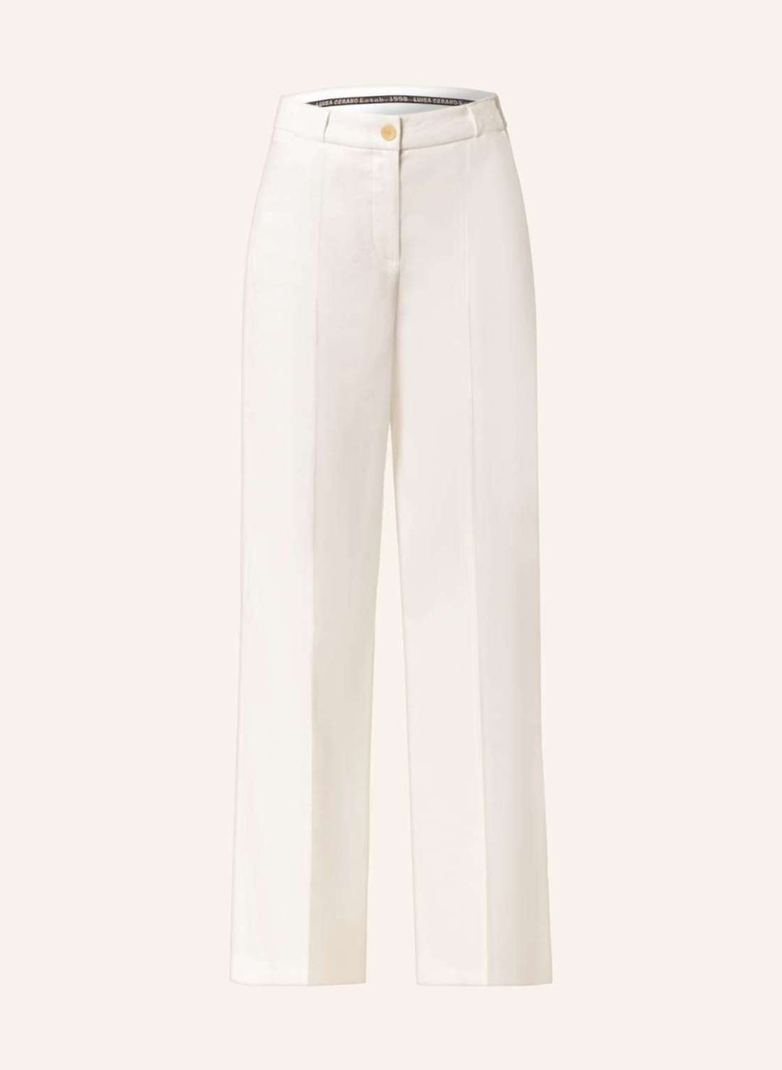 Брюки марлен с льном