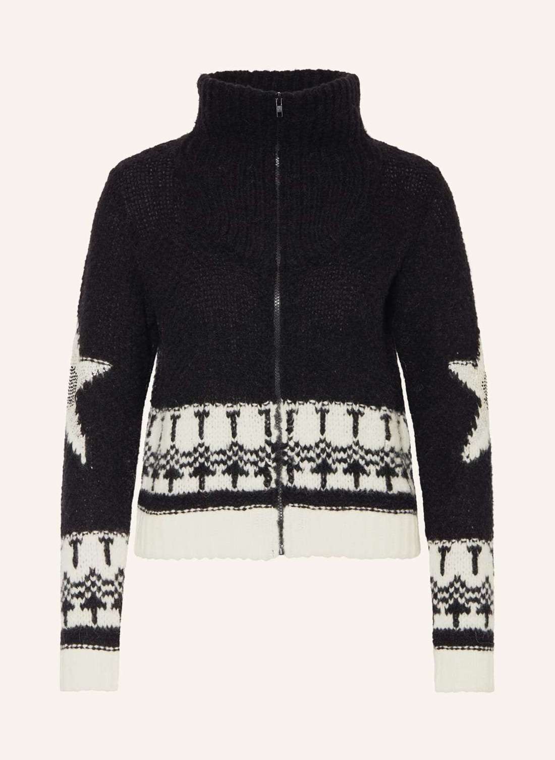 Кардиган с драгоценными камнями