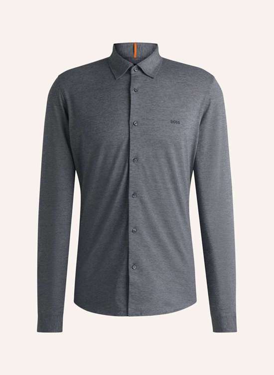 Повседневная рубашка приталенного кроя MYSOFT_2_M