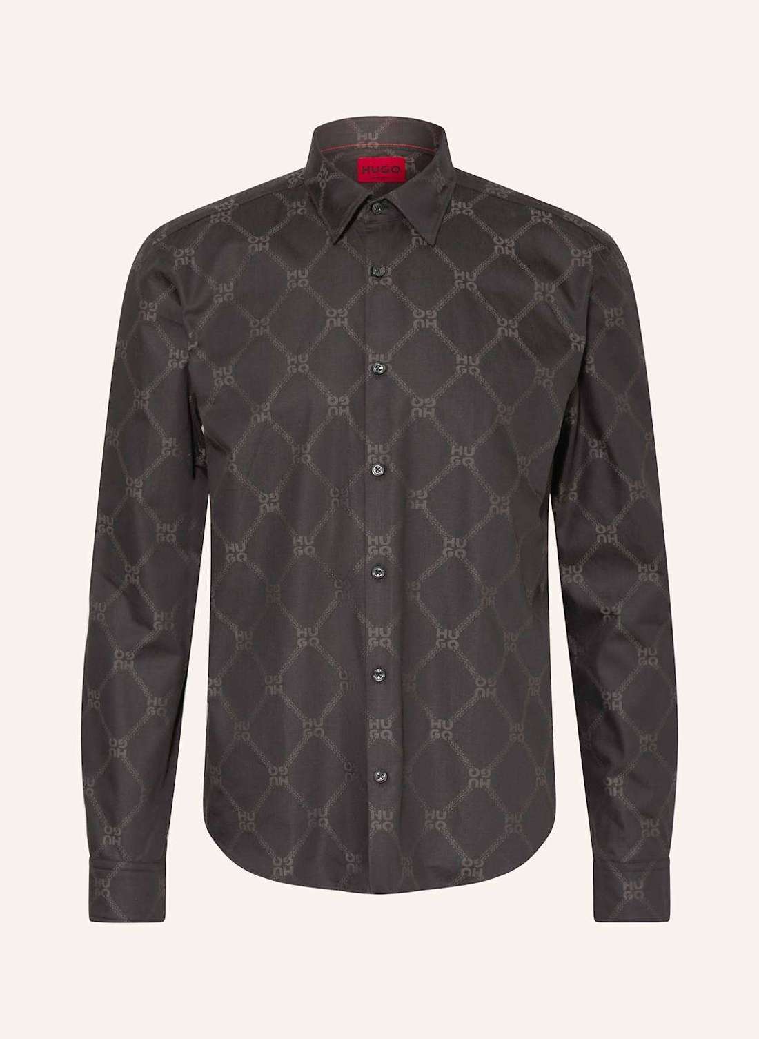 Повседневная рубашка узкого кроя ERMO