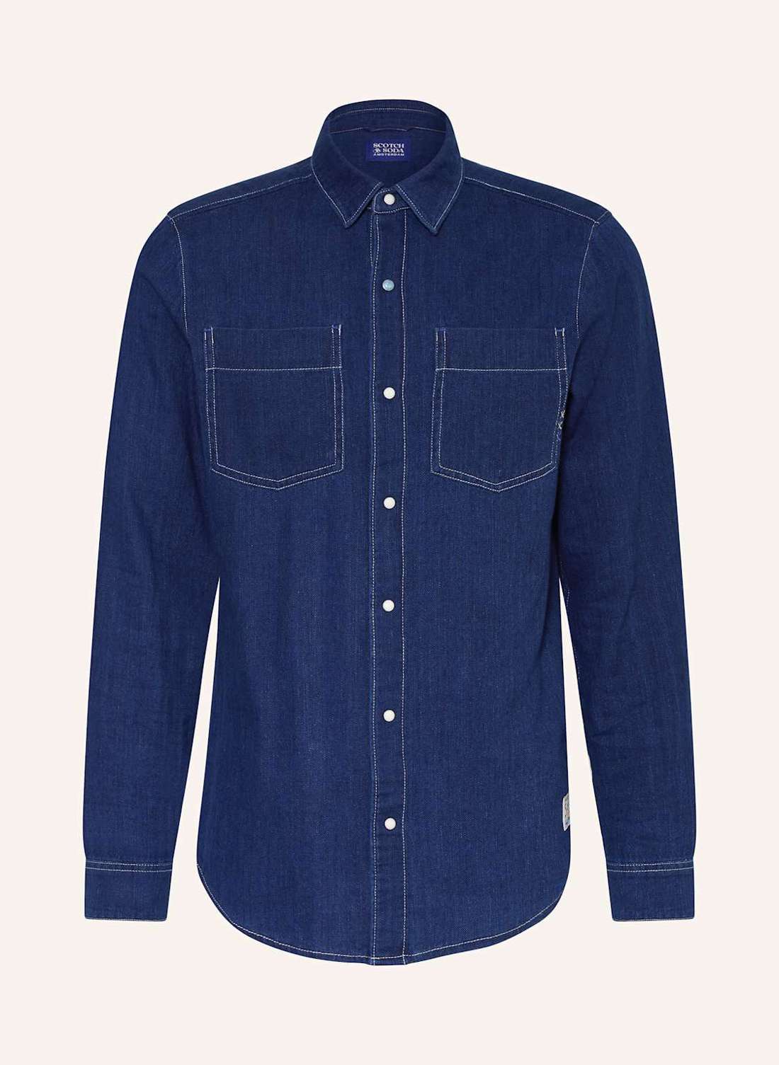 Джинсовая рубашка