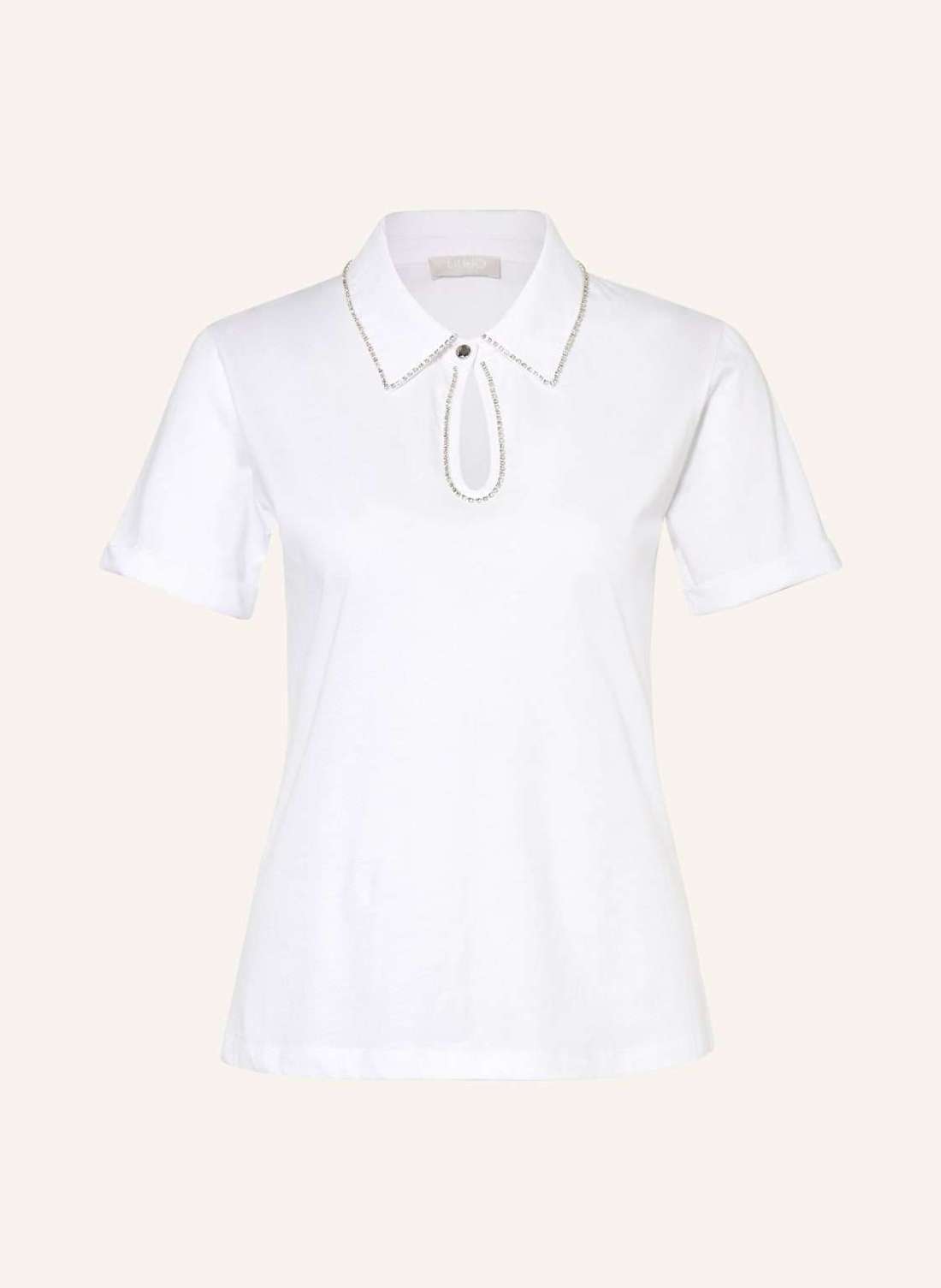 Футболка с драгоценными камнями