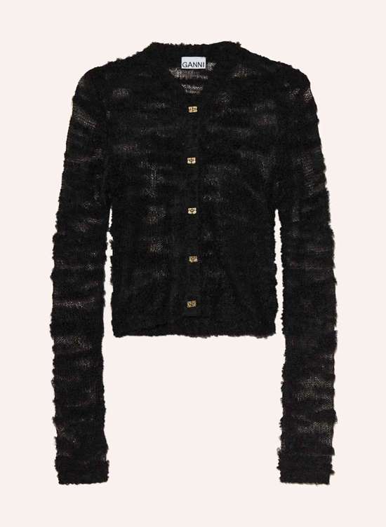 Кардиган из альпаки и мохера