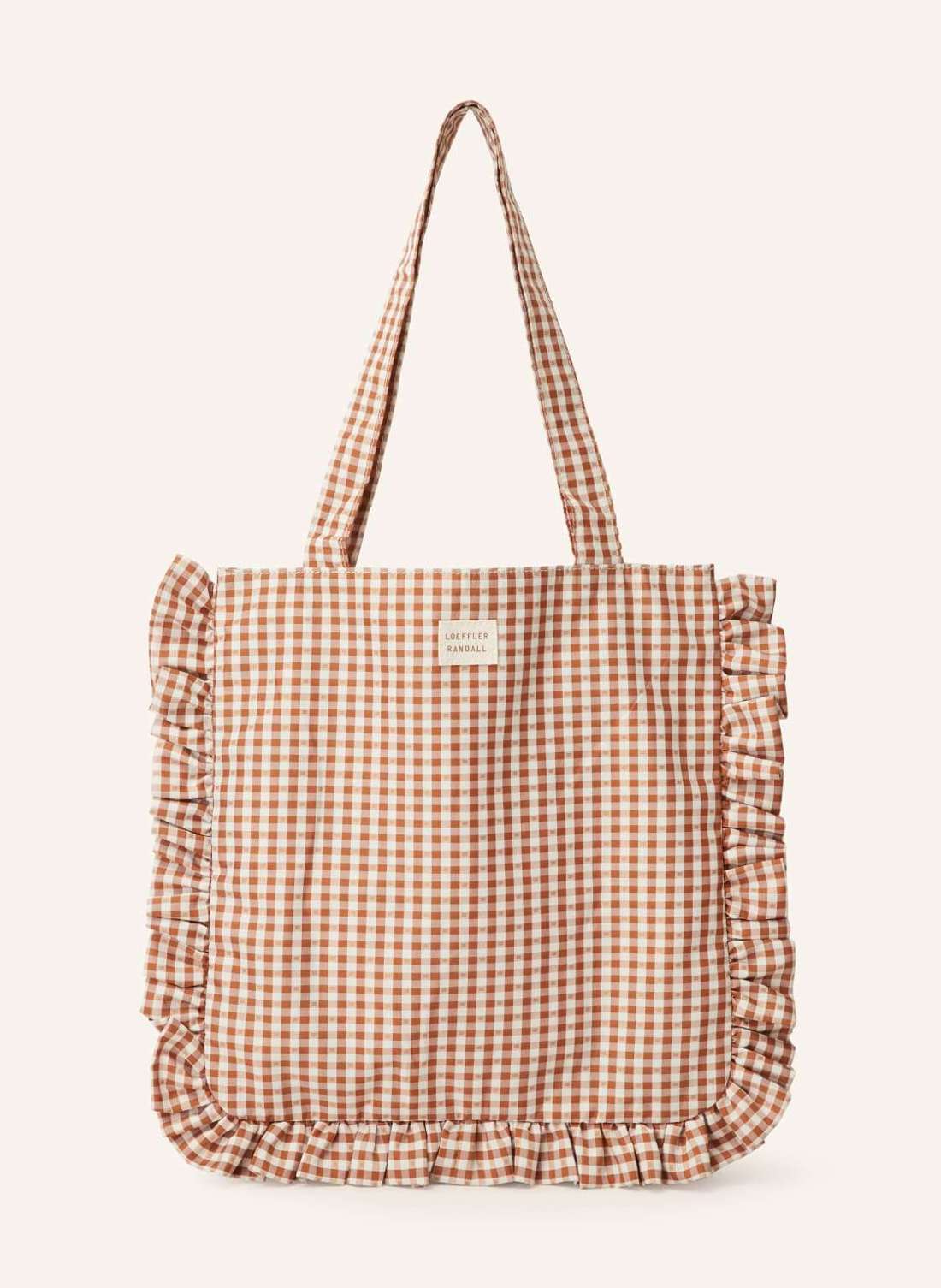 Шопер с рюшами JUSTINE