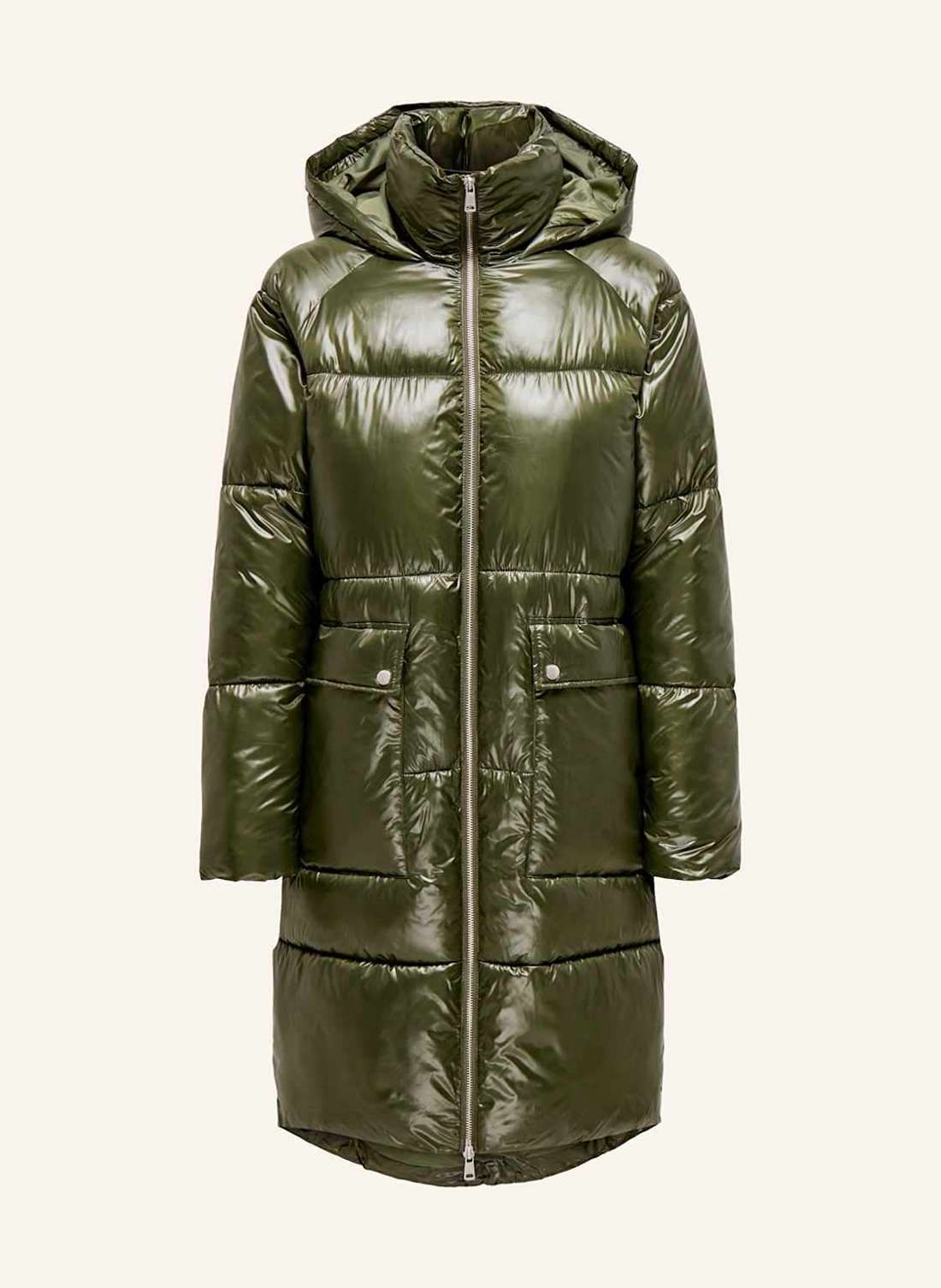 Стеганое пальто