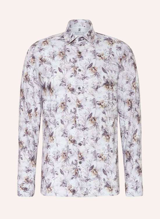 Рубашка из джерси приталенного кроя