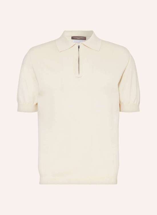 Вязаная рубашка-поло