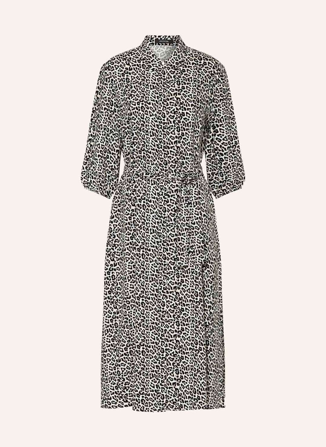 Платье-рубашка с рукавами 3/4