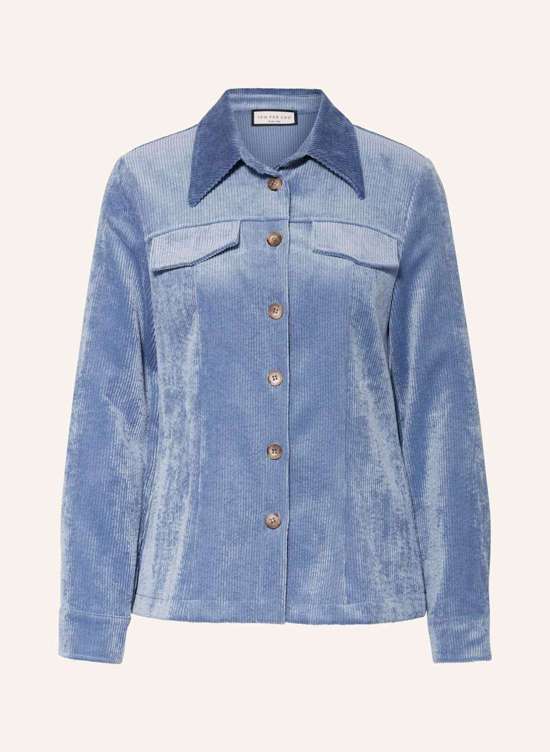 Вельветовая блузка-рубашка