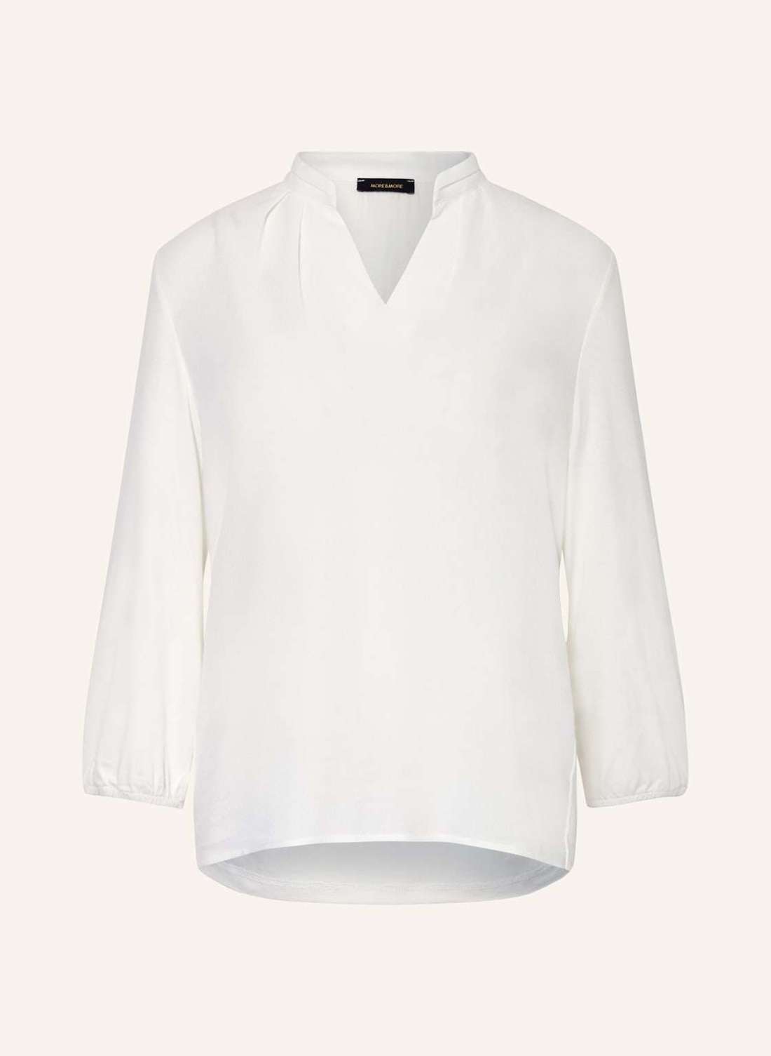 Блузка-рубашка из микса материалов