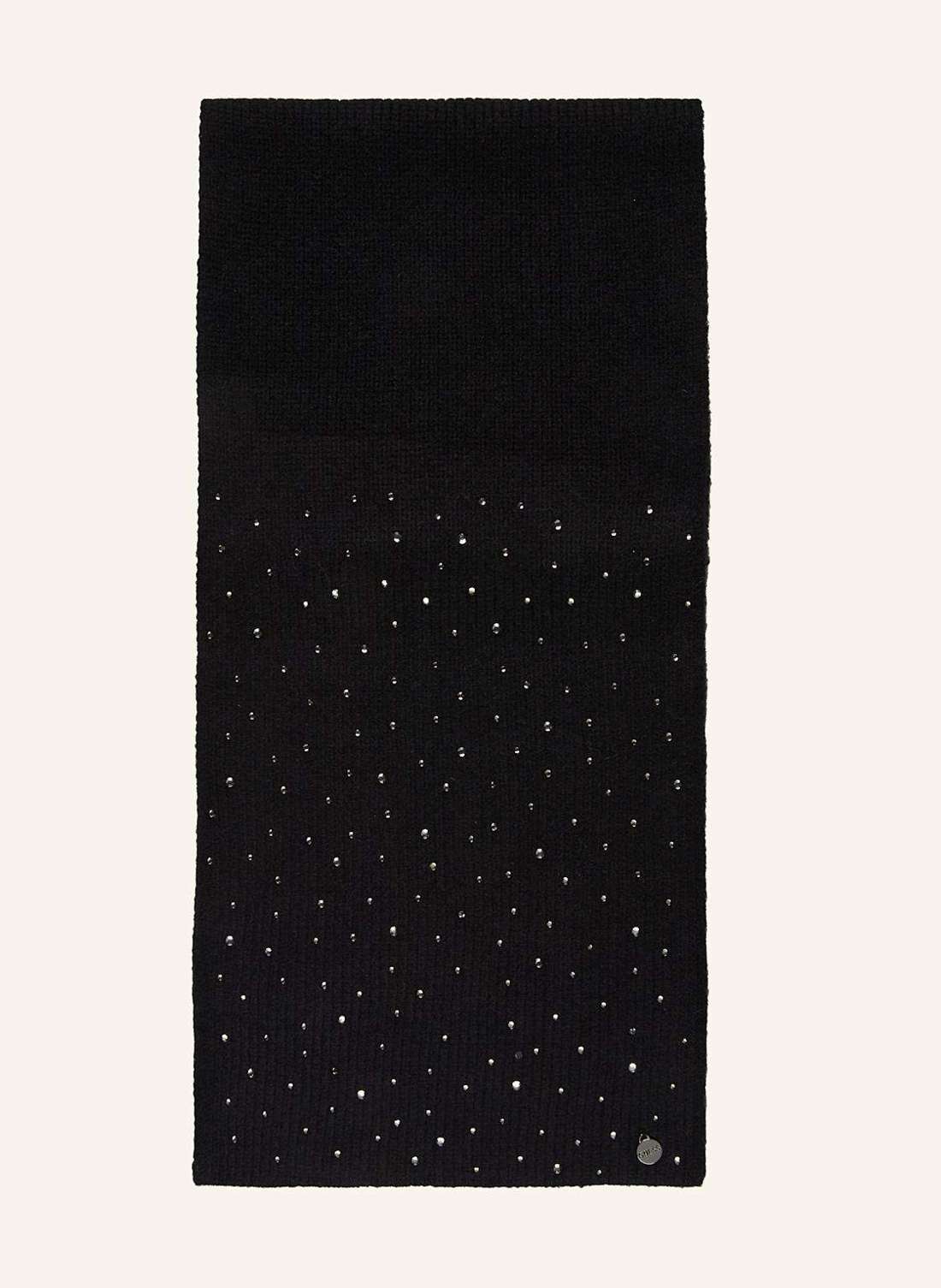 Шарф с драгоценными камнями