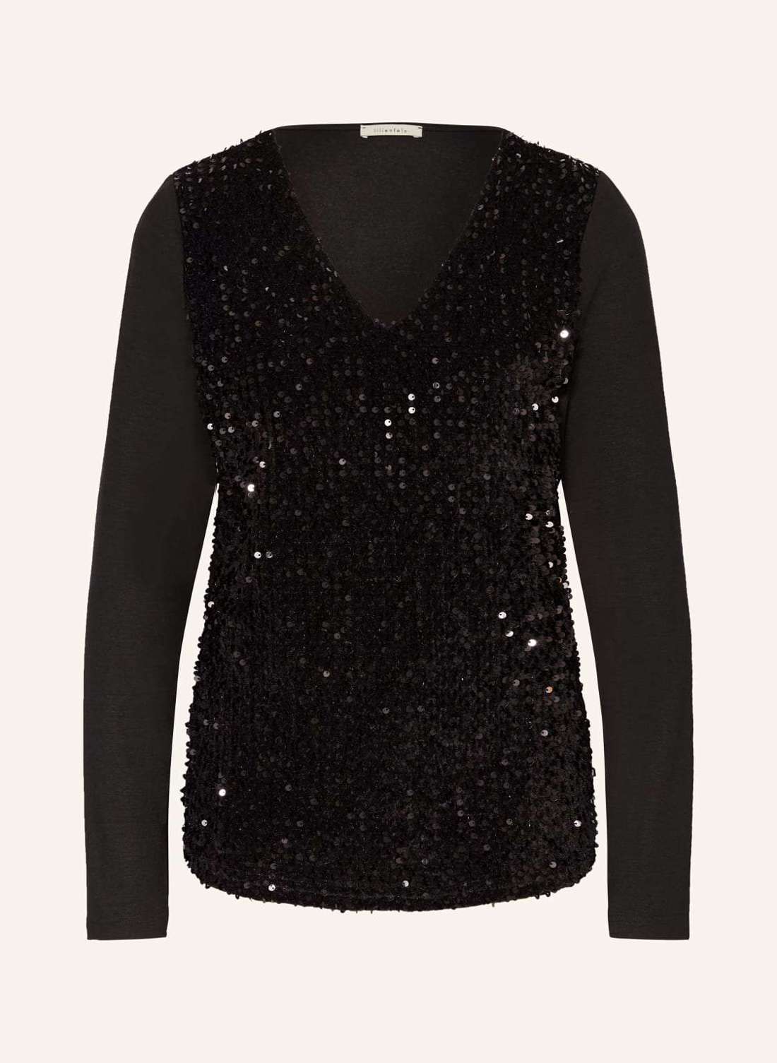 Лонгслив с пайетками