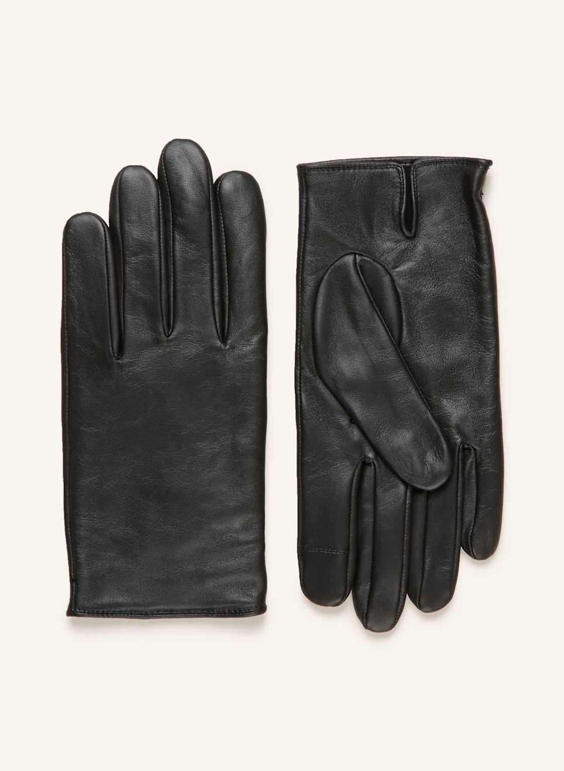 Кожаные перчатки с функцией сенсорного экрана GLOVE