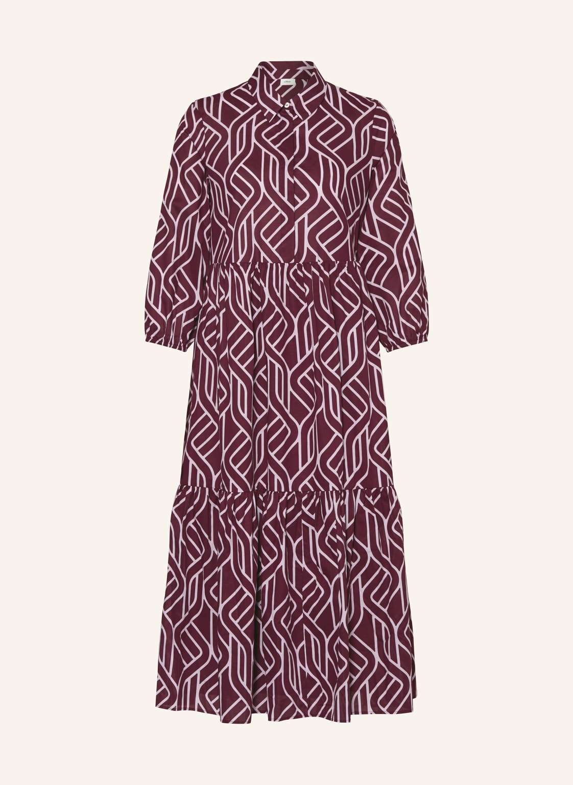 Платье с рукавами 3/4