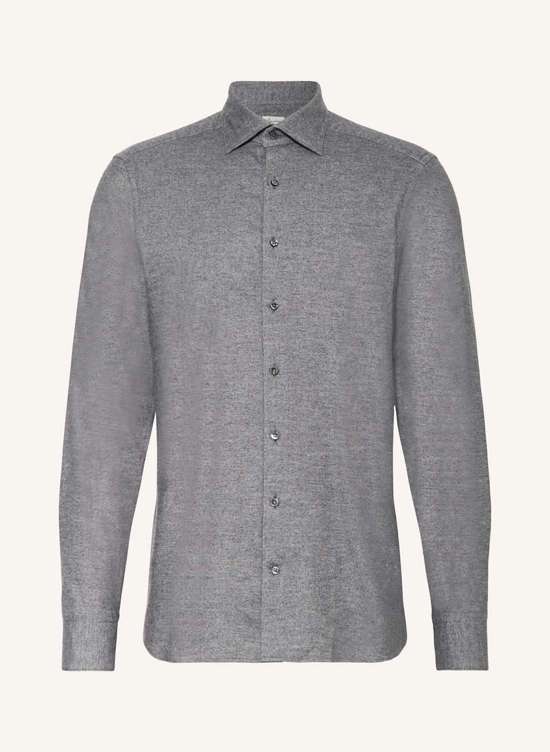 Фланелевая рубашка узкого кроя