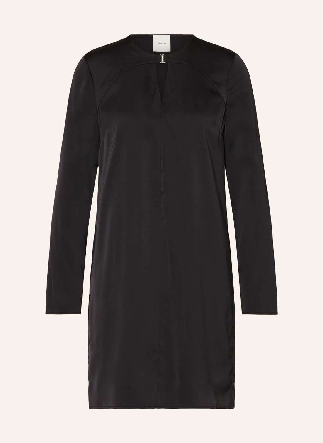 Атласное платье