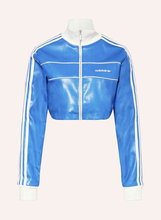 Укороченная куртка под кожу