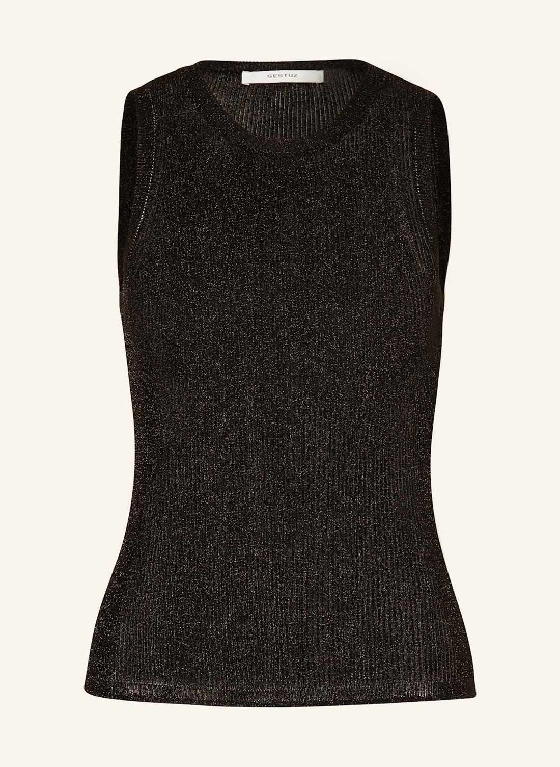 Топ из блестящей пряжи. SILVIGZ