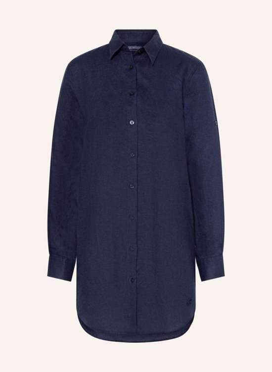 Льняное платье-рубашка FRAGANCE