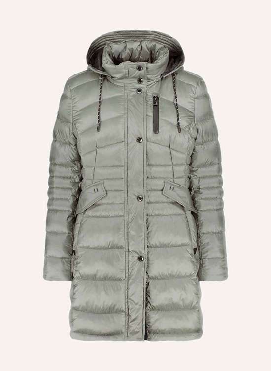 Стеганое пальто с утеплителем sorona®. DUPONT™