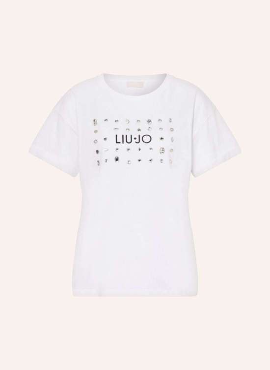 Футболка с драгоценными камнями