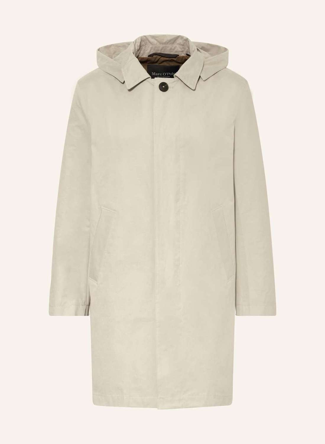 Парка со съемным капюшоном