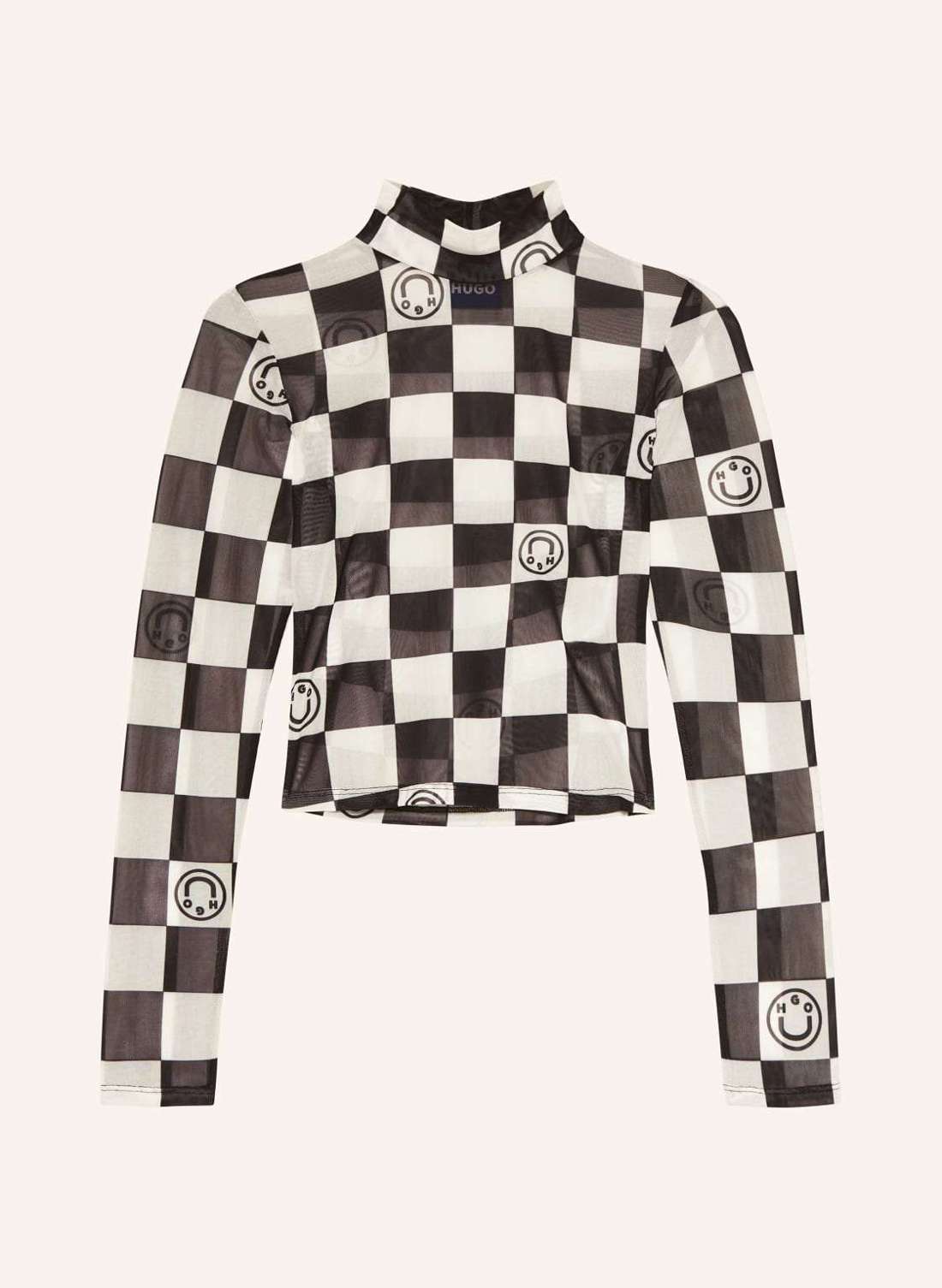 Укороченная рубашка в сетку DASORI