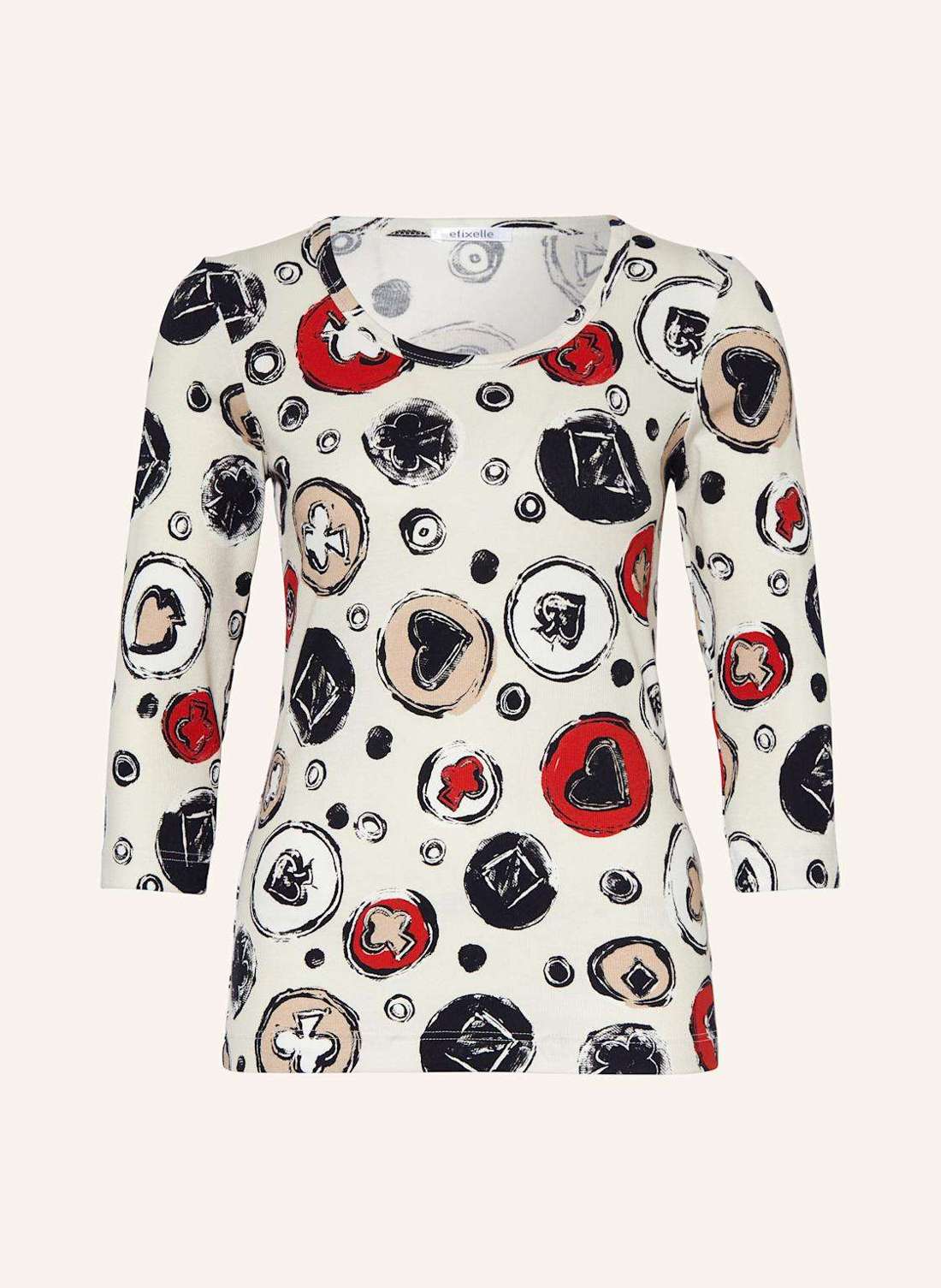 Рубашка с рукавами 3/4