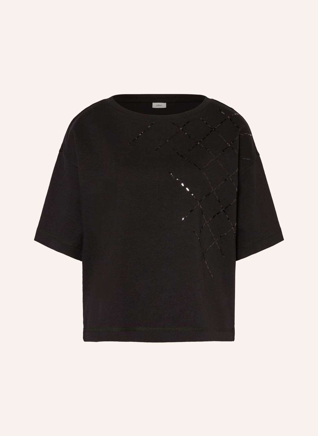 Футболка с пайетками